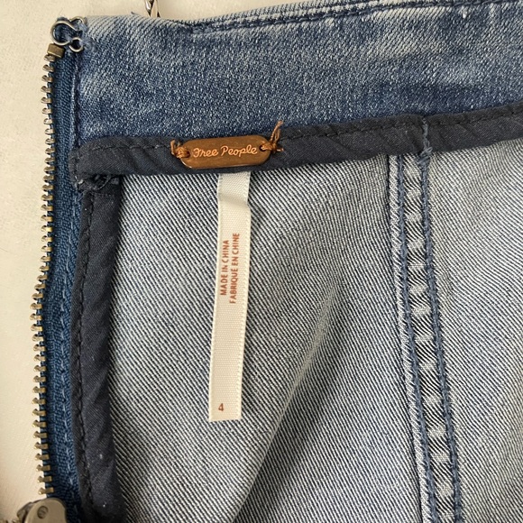 Free People Modern Femme Denim Mini - Picture 2 of 10